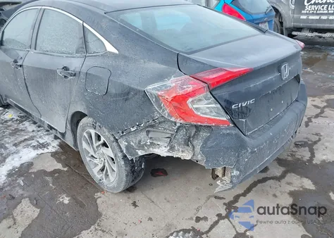 2016 Honda Civic Ex from USA, damaged, VIN 19XFC2F7XGE023711